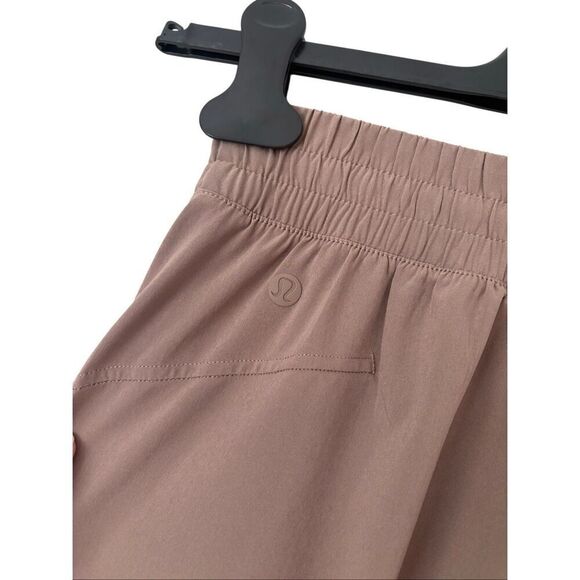 Lululemon Swift Mid Rise Wide Leg Pants size 0 Blush Pink Taupetastic - Picture 12 of 14